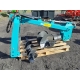 Świder ziemny z posuwem hydraulicznym
